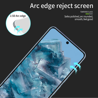 For Google Pixel 9 Pro XL Unlock MOFI 9H 2.5D Full Screen Tempered Glass Film(Black)