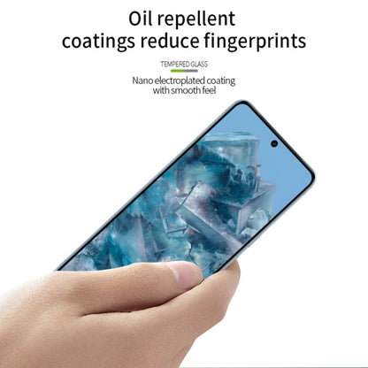 For Google Pixel 9 Pro XL Unlock MOFI 9H 2.5D Full Screen Tempered Glass Film(Black)