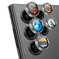 For Samsung Galaxy S24 Ultra 5G ENKAY Hat-Prince AR 9H Rear Lens Aluminium Alloy Tempered Glass Film(Grey)