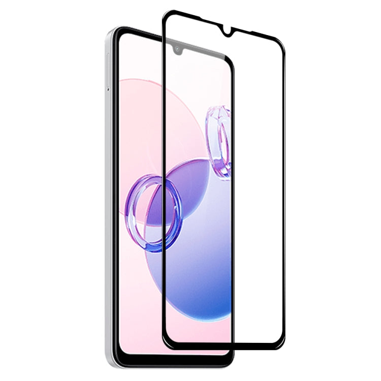 For Xiaomi Redmi 13C 4G / 5G NORTHJO A++ Screen Full Glue Silk Printing Tempered Glass Film