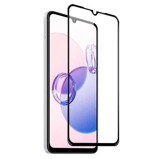 For Xiaomi Redmi 13C 4G / 5G NORTHJO A++ Screen Full Glue Silk Printing Tempered Glass Film