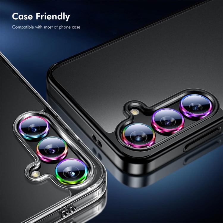 For Samsung Galaxy S23 5G / S23+ 5G ENKAY Hat-Prince AR 9H Rear Lens Aluminium Alloy Tempered Glass Film(Black)