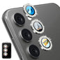 For Samsung Galaxy S24+ 5G ENKAY Hat-Prince AR 9H Rear Lens Glitter Aluminium Alloy Tempered Glass Film(Grey)