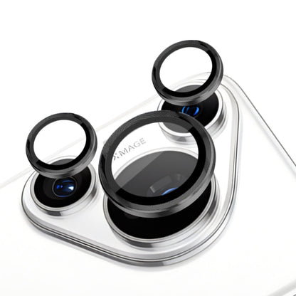 For Huawei Pura 70 Pro NORTHJO Camera Lens CD Vein Metal Ring Tempered Glass Film(Silver)