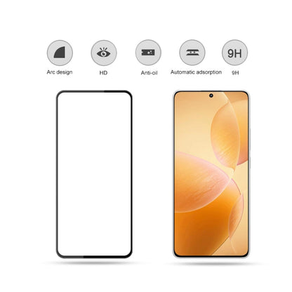 For Xiaomi Poco X6 mocolo 2.5D Full Glue Full Cover Tempered Glass Film