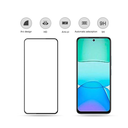 Pour Redmi 13 mocolo Film en Verre Trempé 2.5D Couverture Intégrale Colle Intégrale
