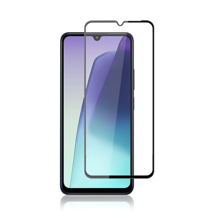 For Redmi Note 14 163.25mm mocolo 2.5D Full Glue Full Cover Tempered Glass Film