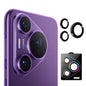 For Huawei Pura 70 Pro / 70 Pro+ ENKAY Hat-Prince 9H Rear Camera Lens Aluminium Alloy Tempered Glass Film(Black)