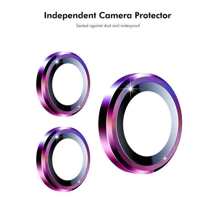 For Huawei nova Flip ENKAY Hat-Prince 9H Rear Camera Lens Aluminium Alloy Tempered Glass Film(Silver)