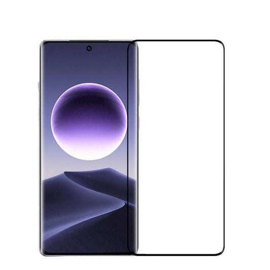 For OPPO Find X7 MOFI 9H 3D Hot Bending Tempered Glass Film(Black)