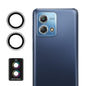 Pour Motorola Moto G Stylus 5G 2023 ENKAY Hat-Prince Film en verre trempé en alliage d'aluminium pour objectif de caméra arrière 9H (argent)