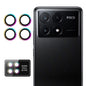 Pour Xiaomi Poco X6 Pro Film de protection d'objectif de caméra arrière ENKAY Hat-Prince en alliage d'aluminium et verre trempé 9H (Coloré)