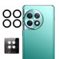 For OnePlus Ace 2 Pro ENKAY Hat-Prince 9H Rear Camera Lens Aluminium Alloy Tempered Glass Film(Black)