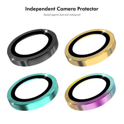 For OnePlus Ace 2 Pro ENKAY Hat-Prince 9H Rear Camera Lens Aluminium Alloy Tempered Glass Film(Green)