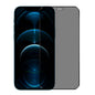For iPhone 12 Pro Max NORTHJO A++ 28 Degree Privacy Full Glue Silk Printing Tempered Glass Film