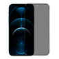 For iPhone 12 / 12 Pro NORTHJO A++ 28 Degree Privacy Full Glue Silk Printing Tempered Glass Film