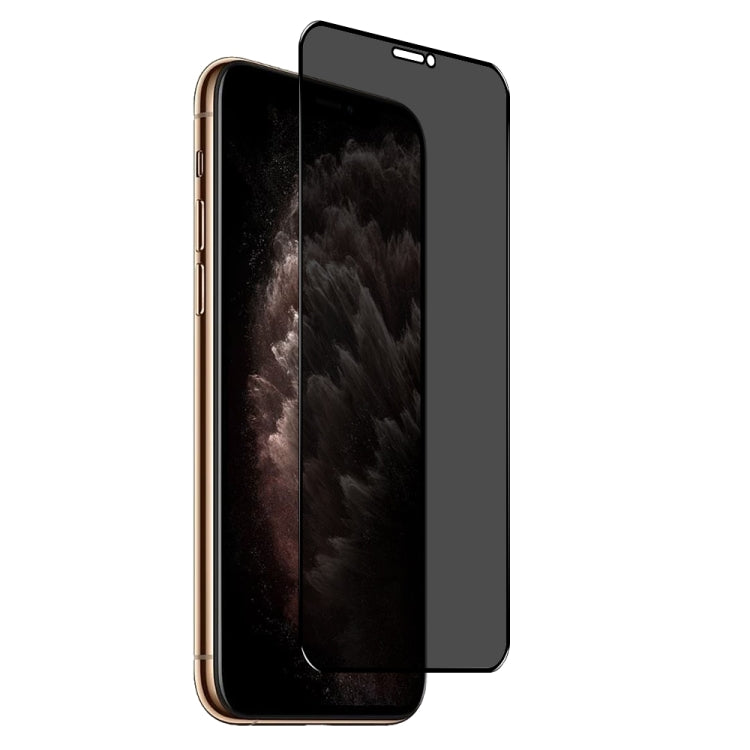 For iPhone 11 Pro Max / XS Max NORTHJO A++ 28 Degree Privacy Full Glue Silk Printing Tempered Glass Film