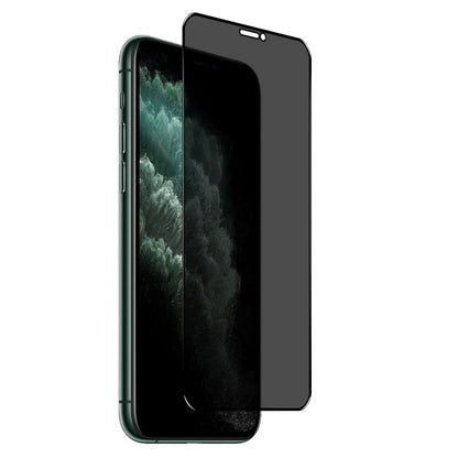 For iPhone 11 Pro / X / XS NORTHJO A++ 28 Degree Privacy Full Glue Silk Printing Tempered Glass Film