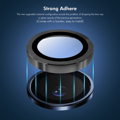 For Meizu 20 Pro ENKAY Hat-Prince 9H Rear Camera Lens Aluminium Alloy Tempered Glass Film(Silver)