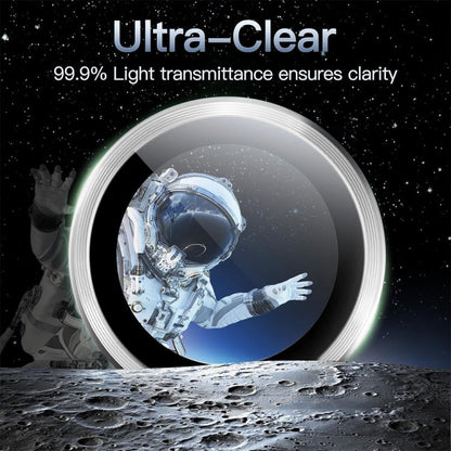 For Samsung Galaxy Z Flip6 ENKAY Hat-Prince 9H Rear Lens Aluminium Alloy Tempered Glass Film(Golden)