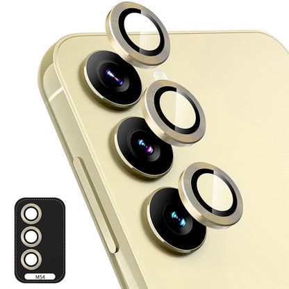 For Samsung Galaxy M54 ENKAY Hat-Prince 9H Rear Camera Lens Aluminium Alloy Tempered Glass Film(Golden)