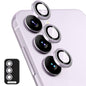 For Samsung Galaxy A16 5G ENKAY Hat-Prince 9H Rear Camera Lens Aluminium Alloy Tempered Glass Film(Light Purple)