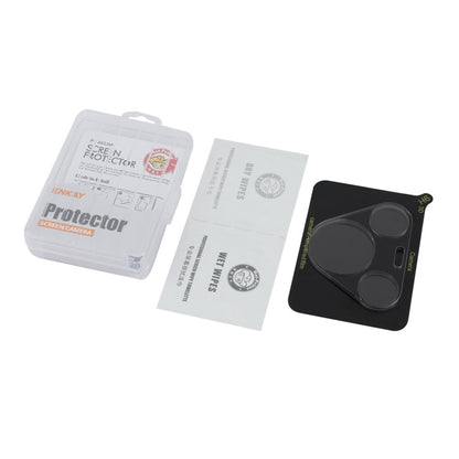 For Huawei Pura 70 Pro / 70 Pro+ ENKAY 9H Rear Camera Lens Tempered Glass Film(Black)