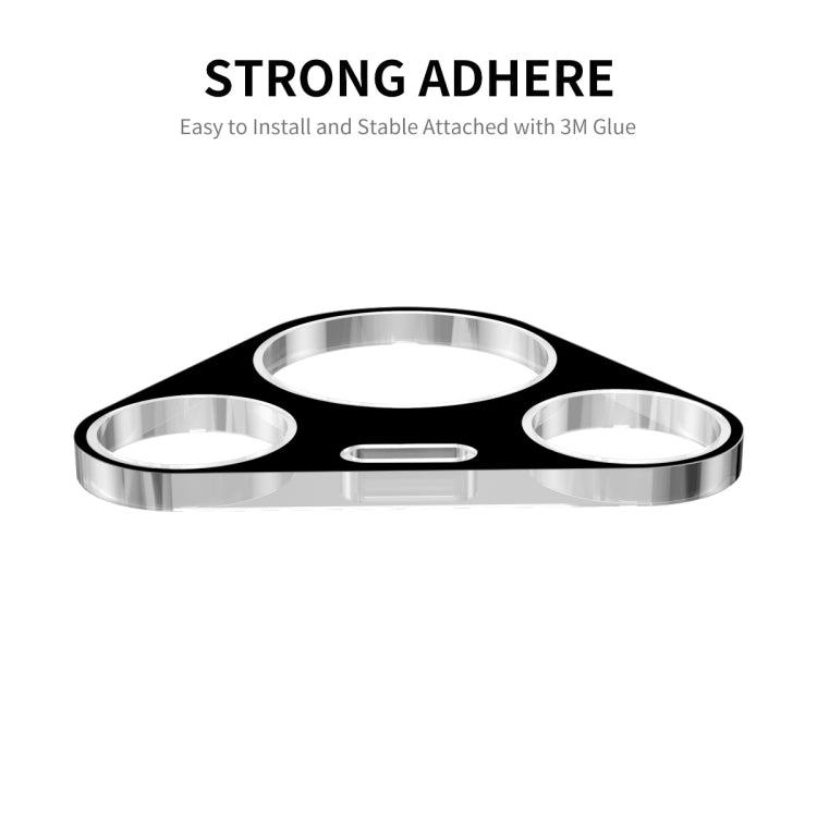 For Huawei Pura 70 Pro / 70 Pro+ 2pcs ENKAY 9H Rear Camera Lens Tempered Glass Film(Black)