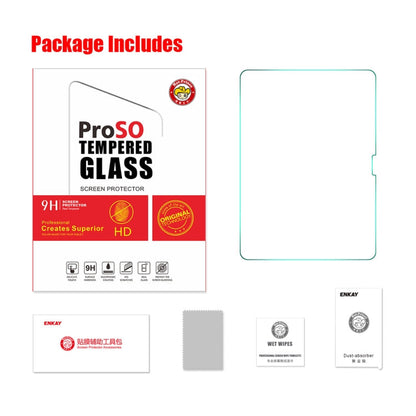 For iPad Pro 13 2024 / Air 13 2026 / 2025 ENKAY Hat-Prince 0.33mm Explosion-proof Tempered Glass Film