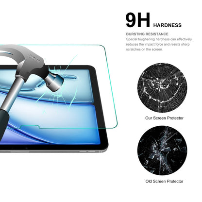 For iPad 2025 / Air 11 2026 / 2025 ENKAY Hat-Prince 0.33mm Explosion-proof Tempered Glass Film