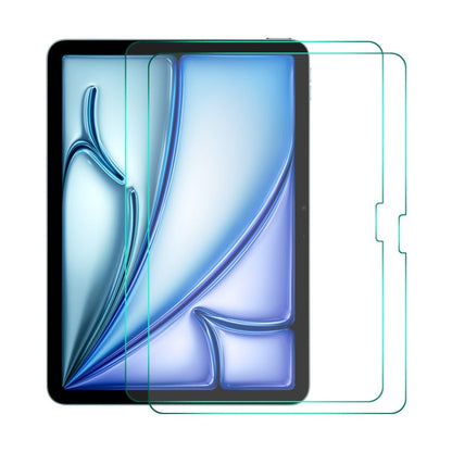 For iPad 2025 / Air 11 2026 / 2025 2pcs ENKAY Hat-Prince 0.33mm Explosion-proof Tempered Glass Film