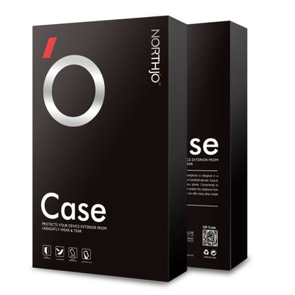 For iPhone 15 Pro NORTHJO 3 in 1 Clear Phone Case with Screen Film + Rear Lens Film