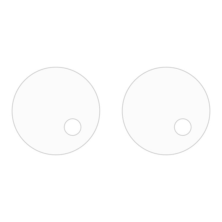 For OnePlus Ace 2 / 11R 2pcs ENKAY 9H Rear Camera Lens Tempered Glass Film(Transparent)