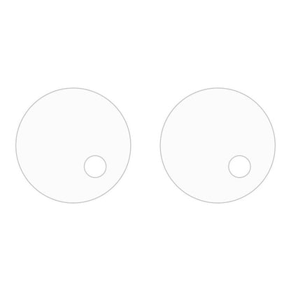 For OnePlus Ace 2 / 11R 2pcs ENKAY 9H Rear Camera Lens Tempered Glass Film(Transparent)