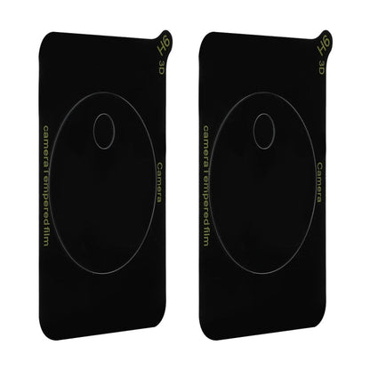 For OnePlus Ace 3 / 12R 2pcs ENKAY 9H Rear Camera Lens Tempered Glass Film(Transparent)