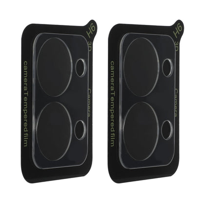 For OnePlus Nord 2T 2pcs ENKAY 9H Rear Camera Lens Tempered Glass Film(Transparent)