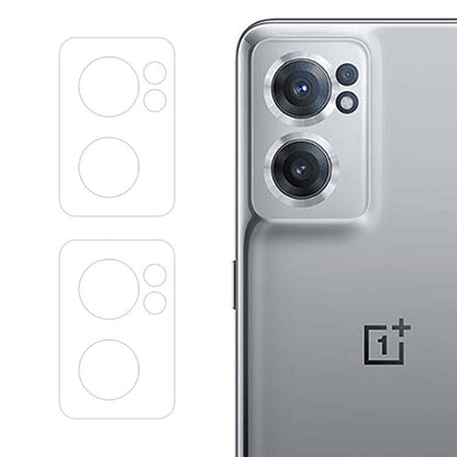 For OnePlus Nord CE 2 5G 2pcs ENKAY 9H Rear Camera Lens Tempered Glass Film(Transparent)