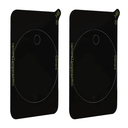 Pour Redmi 14R 2pcs ENKAY Hat-Prince 9H Film de protection en verre trempé pour objectif de caméra arrière (Transparent)