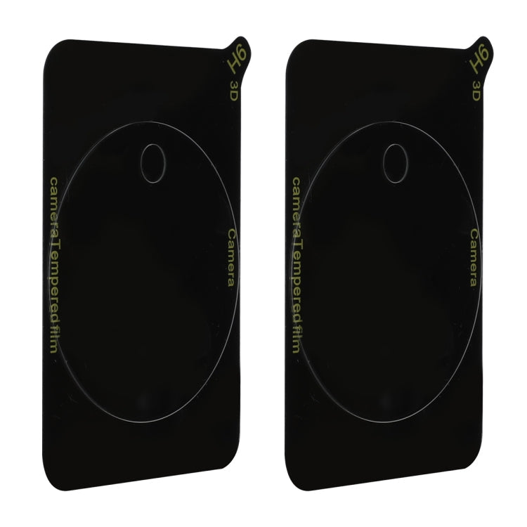 Pour Xiaomi Poco C75 4G 2pcs ENKAY Hat-Prince Film en verre trempé pour objectif d'appareil photo arrière 9H (Transparent)