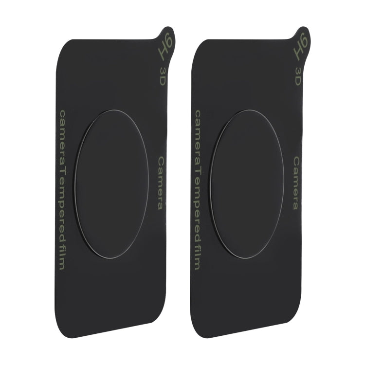For Xiaomi Civi 3 2pcs ENKAY Hat-Prince 9H Rear Camera Lens Tempered Glass Film(Transparent)