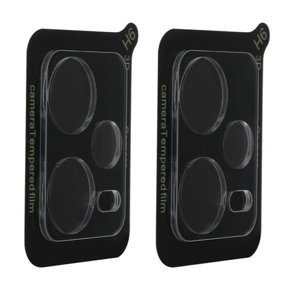 Pour Redmi Note 12 5G 2pcs ENKAY Hat-Prince Film en verre trempé 9H pour objectif de caméra arrière (Transparent)