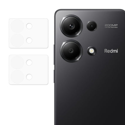 Pour Redmi Note 13 Pro 4G / Poco M6 Pro 4G 2 pièces ENKAY Hat-Prince 9H Film de protection en verre trempé pour objectif de caméra arrière (Transparent)