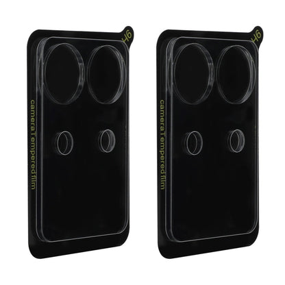 Pour Redmi Note 13 Pro 4G / Poco M6 Pro 4G 2 pièces ENKAY Hat-Prince 9H Film de protection en verre trempé pour objectif de caméra arrière (Transparent)