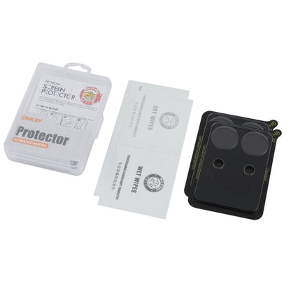 Pour Redmi Note 13 Pro 4G / Poco M6 Pro 4G 2 pièces ENKAY Hat-Prince 9H Film de protection en verre trempé pour objectif de caméra arrière (Transparent)