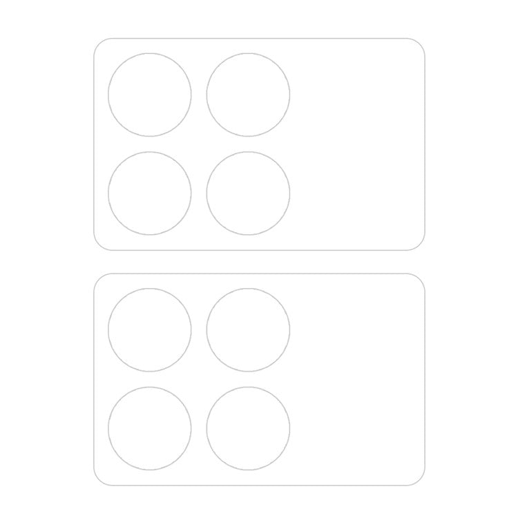 For Redmi K70 / K70 Pro / K70E 2pcs ENKAY Hat-Prince 9H Rear Camera Lens Tempered Glass Film(Transparent)