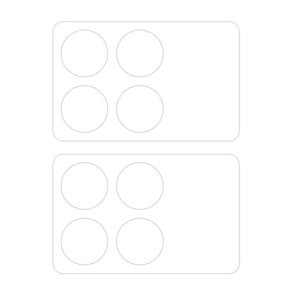 For Redmi K70 / K70 Pro / K70E 2pcs ENKAY Hat-Prince 9H Rear Camera Lens Tempered Glass Film(Transparent)