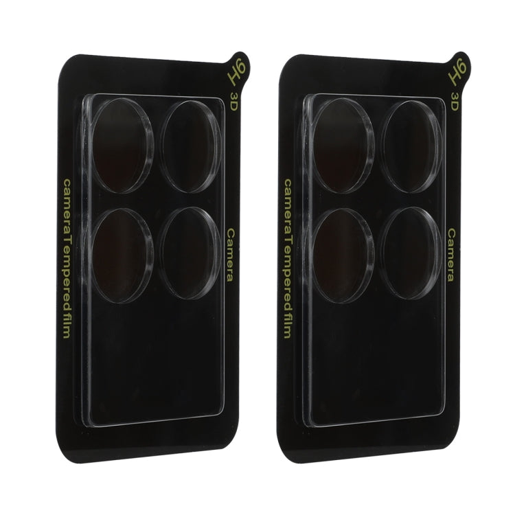 For Redmi K70 / K70 Pro / K70E 2pcs ENKAY Hat-Prince 9H Rear Camera Lens Tempered Glass Film(Transparent)