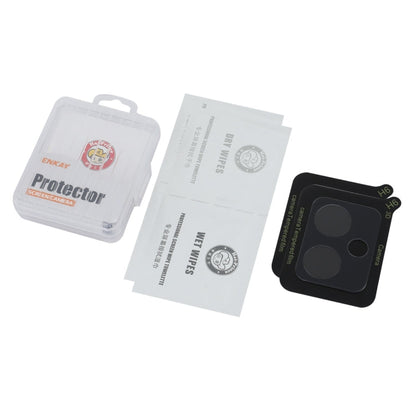 For Redmi 12 4G / 12 5G / Poco M6 Pro 5G 2pcs ENKAY Hat-Prince 9H Rear Camera Lens Tempered Glass Film(Transparent)