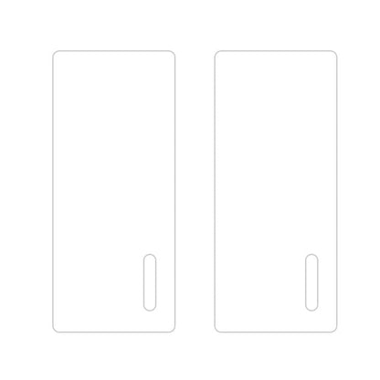 For Redmi K60 / K60 Pro / Poco F5 Pro 2pcs ENKAY Hat-Prince 9H Rear Camera Lens Tempered Glass Film(Transparent)