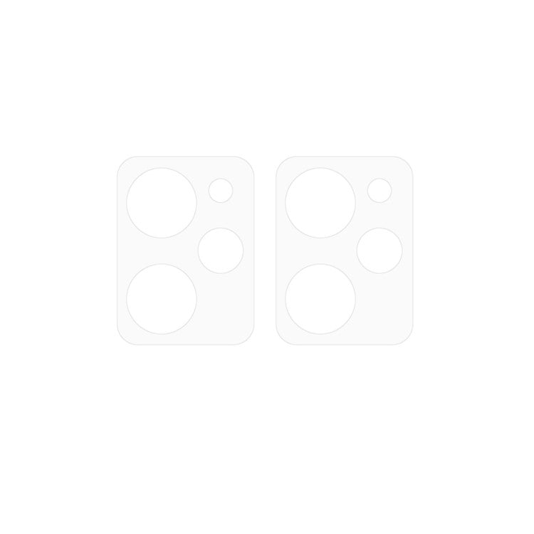 For Xiaomi Poco X5 Pro / Redmi Note 12 Pro Speed 2pcs ENKAY Hat-Prince 9H Rear Camera Lens Tempered Glass Film(Transparent)